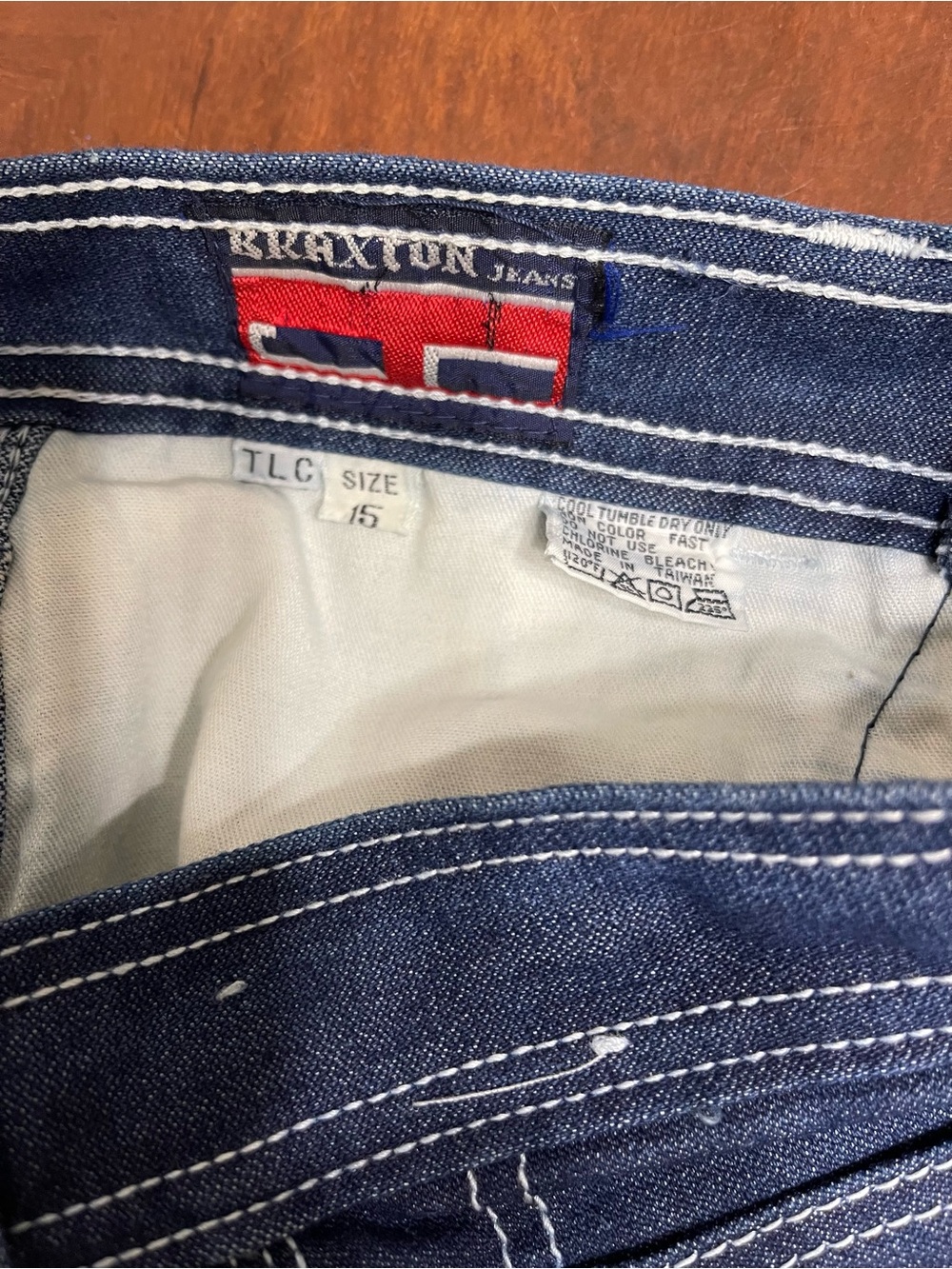 Vintage RARE Braxton Womens Texas Denim Jeans 80’s - Picture 11 of 11